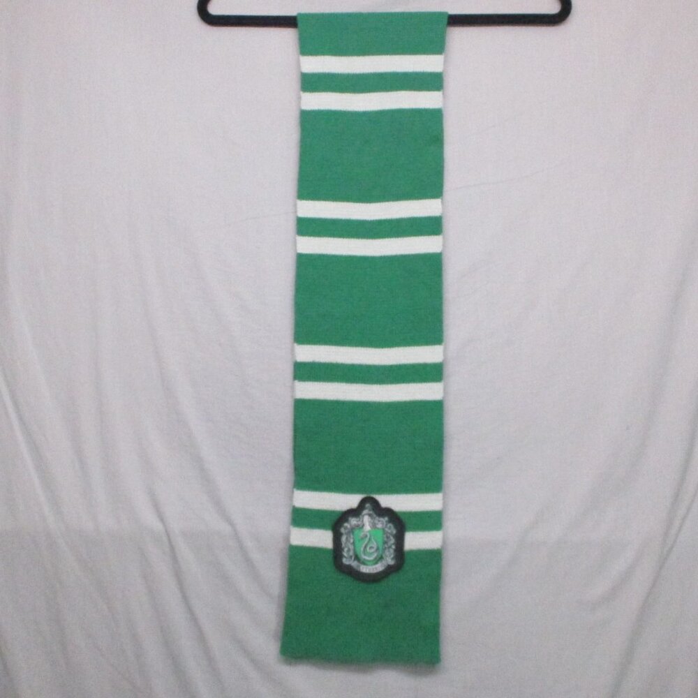 Harry Potter Slytherin Scarf Greenβ & White One Size 60 in.